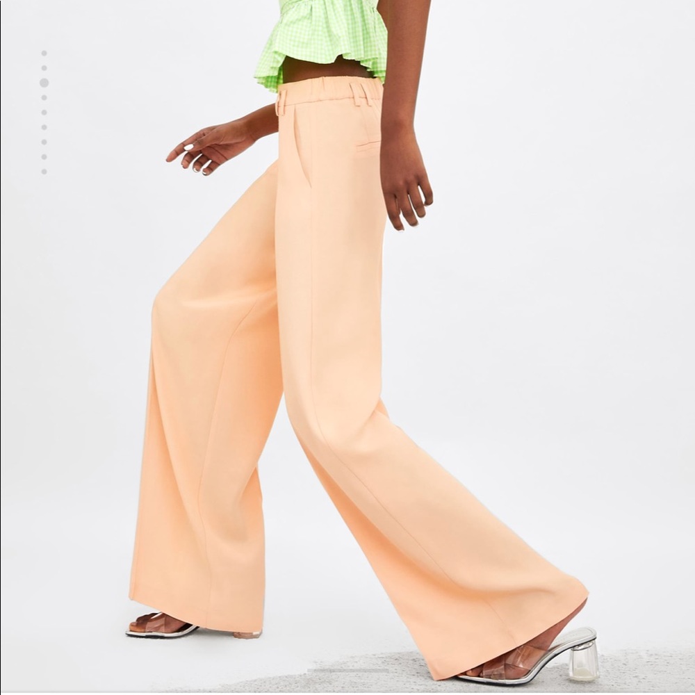 Zara Limited Edition Wide Leg Pants